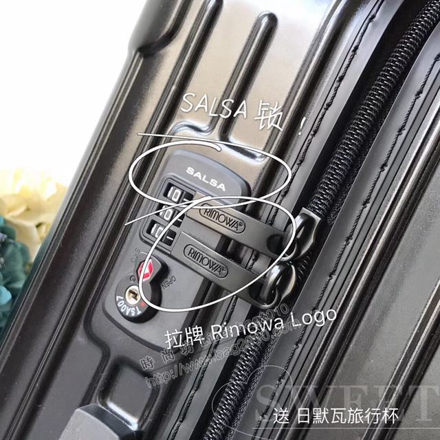 Rimowa拉杆箱 90014 2017年專櫃最新rimowa salsa系列 超輕pc拉鏈款 日默瓦拉箱 行李箱xzx1073